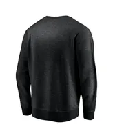 Men's Fanatics Black Toronto Raptors Game Time Arch Pullover Sweatshirt