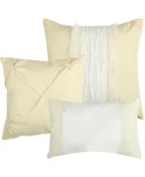 Gwen 7-Piece Comforter Set, California King - White