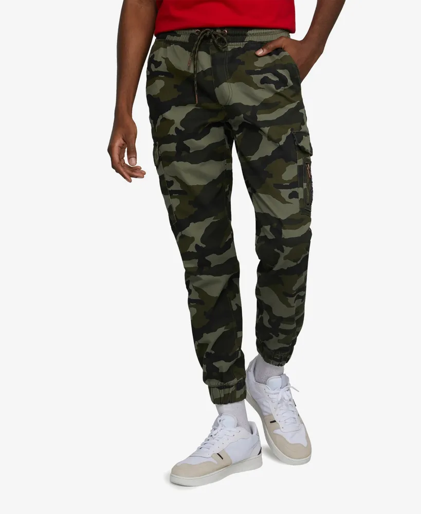 Ecko Unltd Men's Double Down Cargo Jogger Pants