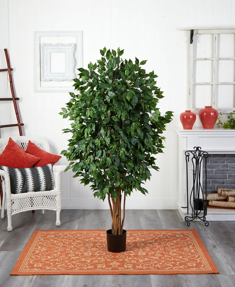 Nearly Natural 5.5' Ficus Artificial Tree