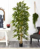 Nearly Natural 6' Artificial Bamboo Tree