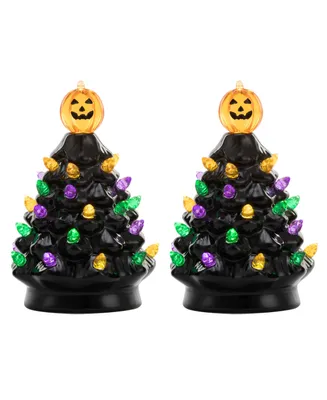 5.4" Halloween Tree Set, 2 Piece