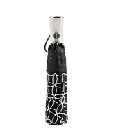 Totes Water Repellent Auto Open Close Folding Umbrella with Sunguard