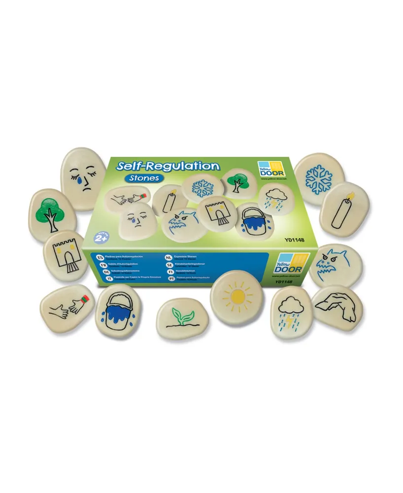 Yellow Door Self-Regulation Stones, Set of 12