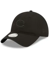 Women's New Era Cincinnati Reds Black on Black Core Classic Ii 9TWENTY Adjustable Hat