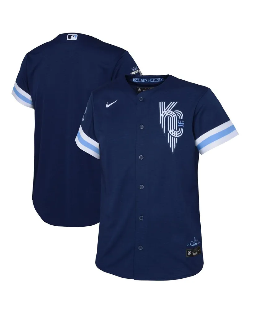 Preschool Unisex Nike Navy Kansas City Royals Connect Replica Jersey