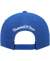 Men's Mitchell & Ness Blue Washington Wizards Hardwood Classics Snapback Hat