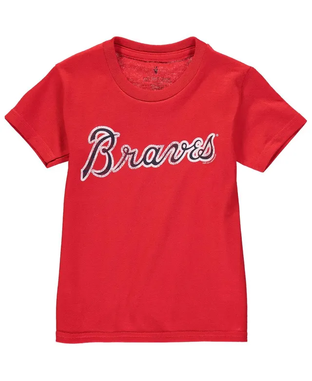 Atlanta Braves '47 Wonder Boy Vintage Tubular T-Shirt - Charcoal