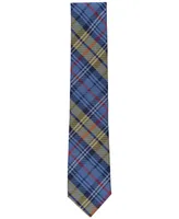 Club Room Men's Nassau Plaid Tie, Created for Macy's