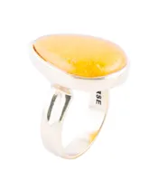 Barse Sublime Bronze and Genuine Yellow Quartz Ring