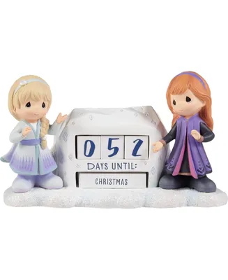 Precious Moments 221412 Disney Frozen-2 Counting Our Blessings Resin Countdown Calendar Figurine