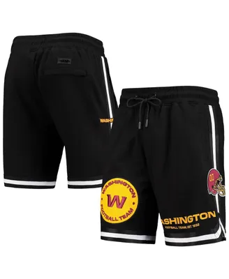 Men's Pro Standard Black Washington Football Team Core Logo Shorts