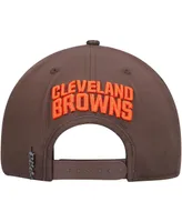 Men's Pro Standard Cleveland Browns Brown Stars Snapback Hat
