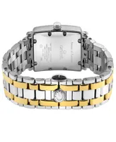 Gevril Women's Avenue of Americas Mini Swiss Quartz Two-Tone Stainless Steel Bracelet Watch 32mm - Silver