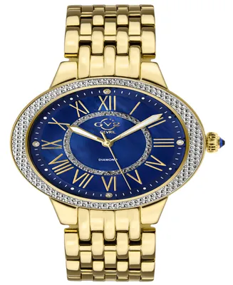 Gevril Women's Astor Ii Swiss Quartz Stainless Steel Bracelet Watch 38mm - Gold