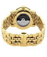 Gevril Men's Madison Swiss Automatic Gold-Tone Stainless Steel Bracelet Watch 39mm - Gold