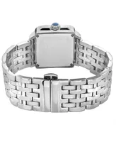 Gevril Women's Padova Swiss Quartz Silver-Tone Stainless Steel Bracelet Watch 30mm