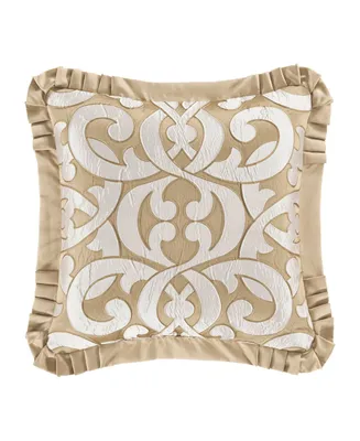 J Queen New York La Boheme Embellished Decorative Pillow, 20" x