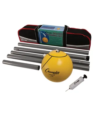Champion Sports Deluxe Tether Ball Set. 10 Piece