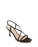 Jewel Badgley Mischka Women's Alexis Crisscross Strap Evening Sandals