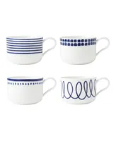 kate spade new york Charlotte Street 4 Piece Mugs Set