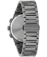 Bulova Men's Chronograph Modern Millennia Stainless Steel Bracelet Watch 41mm