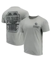 Men's Gray Colorado Buffaloes Comfort Colors Campus Icon T-shirt