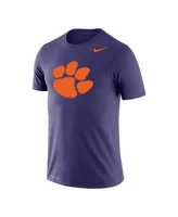 Men's Nike Purple Clemson Tigers Big and Tall Legend Primary Logo Performance T-shirt