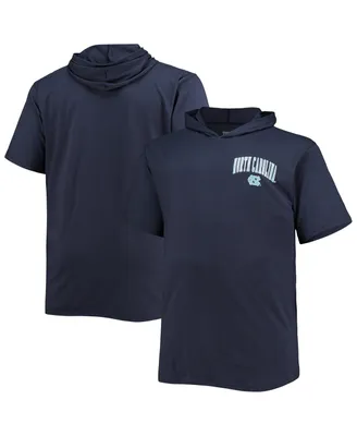 Men's Navy North Carolina Tar Heels Big and Tall Team Hoodie T-shirt