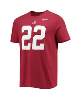 Men's Nike Najee Harris Crimson Alabama Tide Alumni Name and Number Team T-shirt