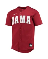 Men's Nike Crimson Alabama Crimson Tide Replica Baseball Jersey