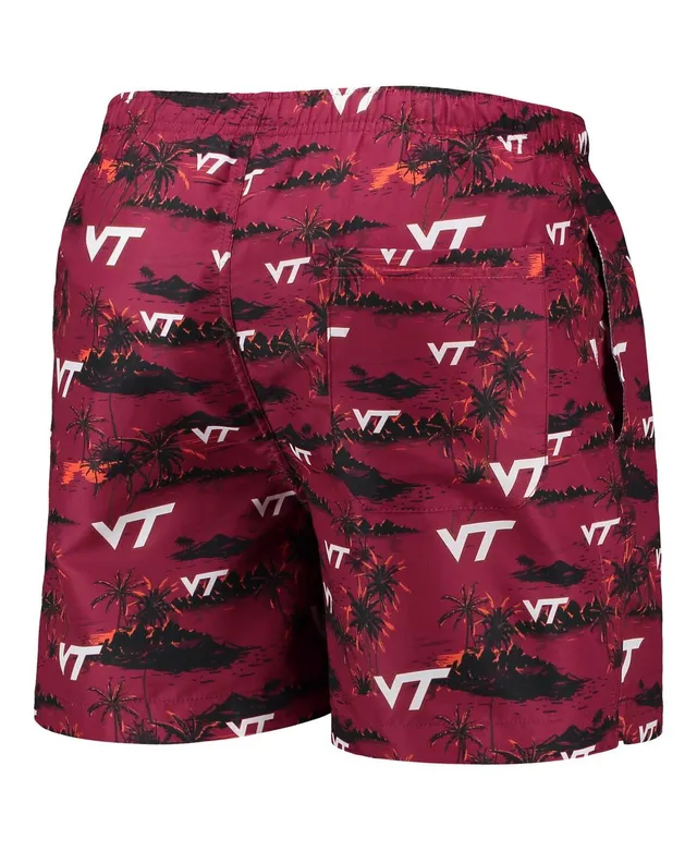 Foco Men's Foco Navy West Virginia Mountaineers Island Palm Swim Trunks