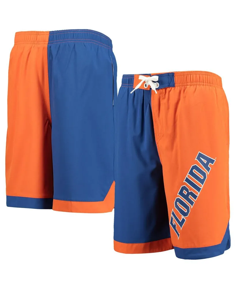 Big Boys Royal and Orange Florida Gators Conch Bay Swim Shorts