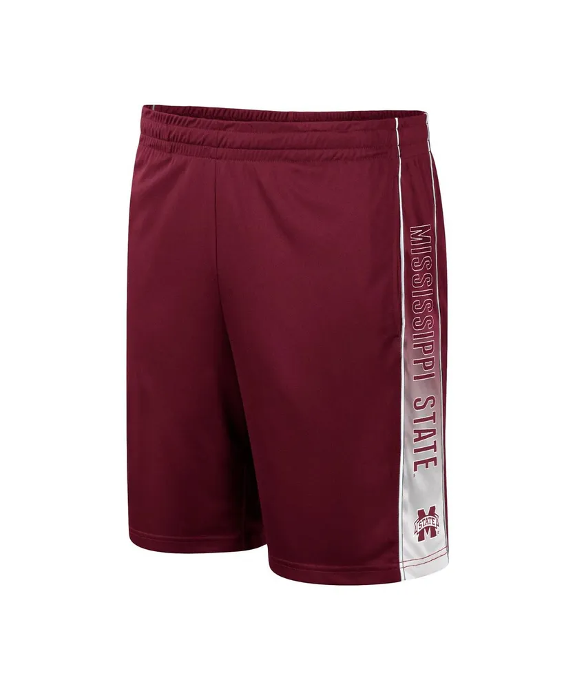 Men's Colosseum Maroon Mississippi State Bulldogs Lazarus Shorts