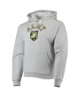 Men's League Collegiate Wear Heathered Gray Army Black Knights Seal Neuvo Essential Fleece Pullover Hoodie