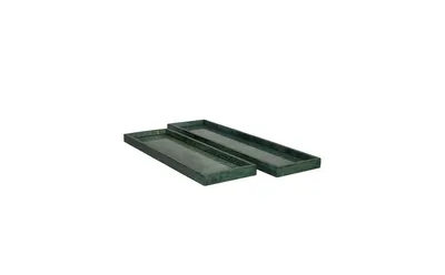 Marble Modern 2 Piece Tray Set