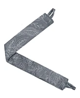 Jessica Simpson Groovy Paisley Textured Blackout Grommet Window Curtain Panel Pair with Tiebacks, 38" x 96"
