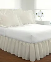 Fresh Ideas Ruffled Poplin Queen Bed Skirt