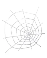 Spooky Spider Web Halloween Hanging Decoration, 80"