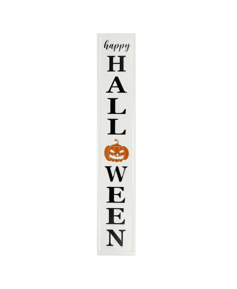 Metal Happy Halloween Wall Sign, 31.5"