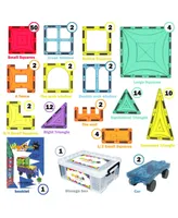 Mag-Genius 108 Piece Magnetic Building Blocks With Two Bonus Pieces