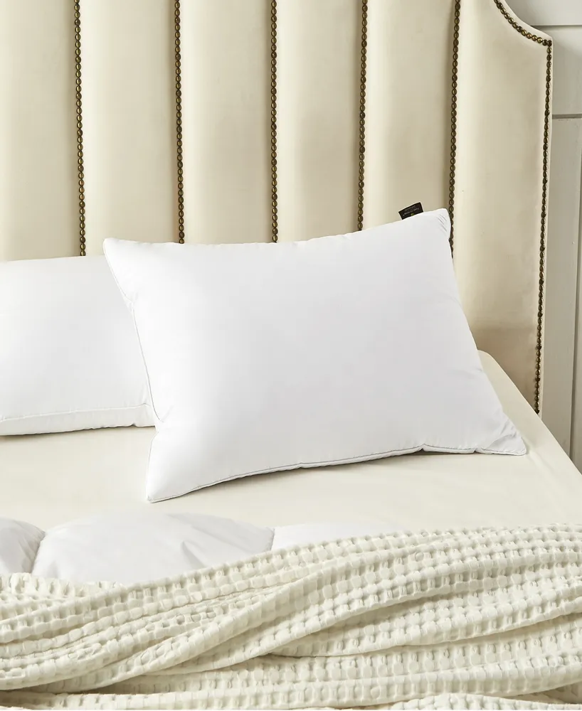 Farm to Home Softy-Around White Feather & Down Cotton 2-Pack Pillow