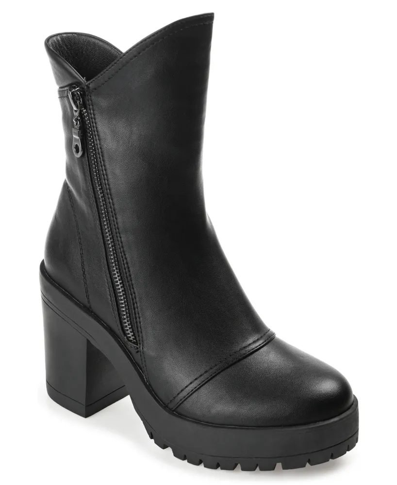 Journee Collection Women's Jaquie Platform Bootie