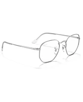 Ray-Ban RX6448 Unisex Irregular Eyeglasses - Silver