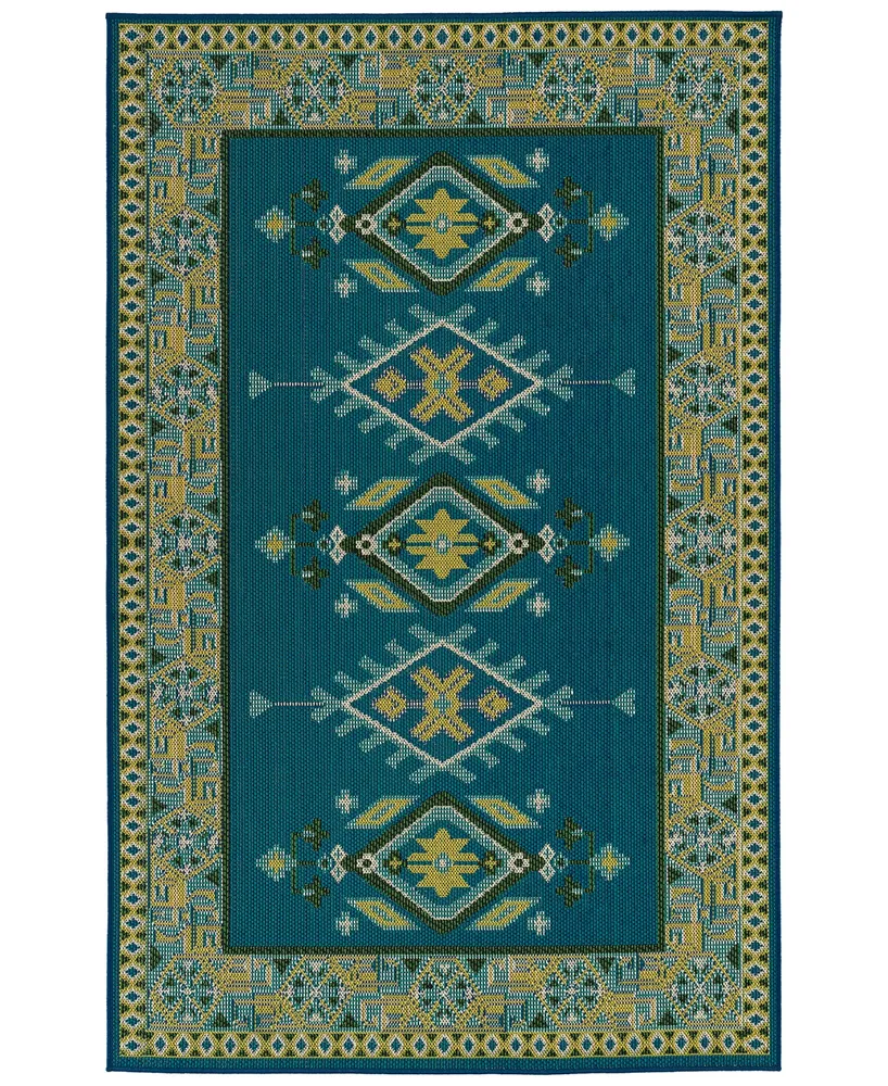 Tamara Day Lee Boulevard TDL05 5' x 7'6" Outdoor Area Rug