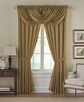 Elrene Home Fashions Versailles Faux Silk Blackout Window Curtain
