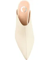 Journee Collection Women's Shiyza Pointed Toe Dress Mules