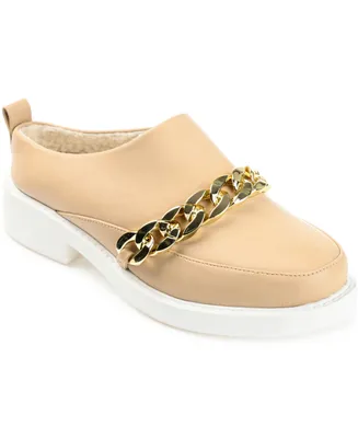 Journee Collection Women's Sheah Chain Loafers