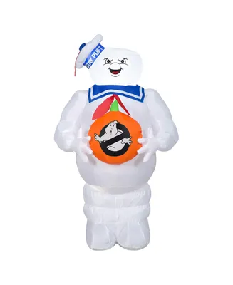 National Tree Company 42" Inflatable Halloween Stay-Puft Marshmallow Man