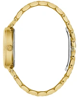 Guess Gc Flair Women's Swiss Gold-Tone Stainless Steel Bracelet Watch 34mm